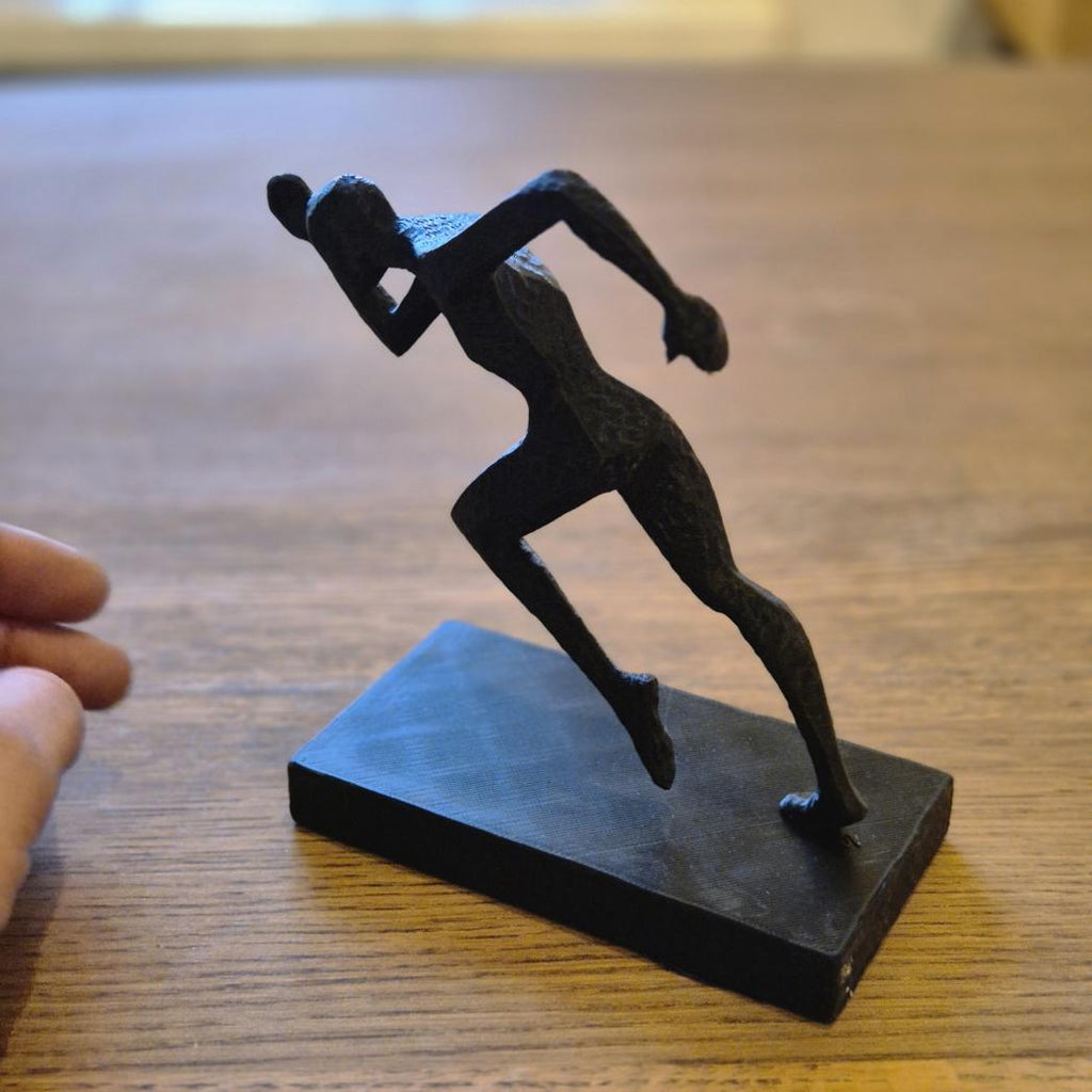 Unique Abstract Figurine - Athletics gift bookshelf home desk decor