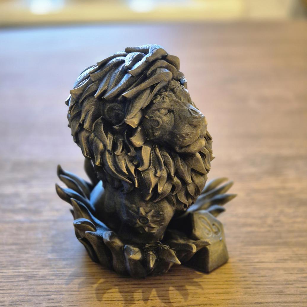 Elegant Leo Zodiac Figurine - Handcrafted Astrology Art - birthday milestone gift