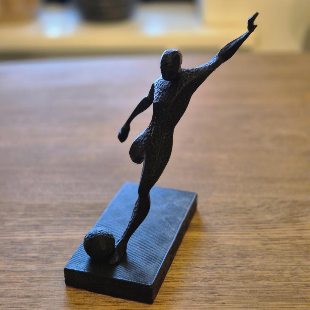 Unique Abstract Figurine - Football gift bookshelf home desk decor