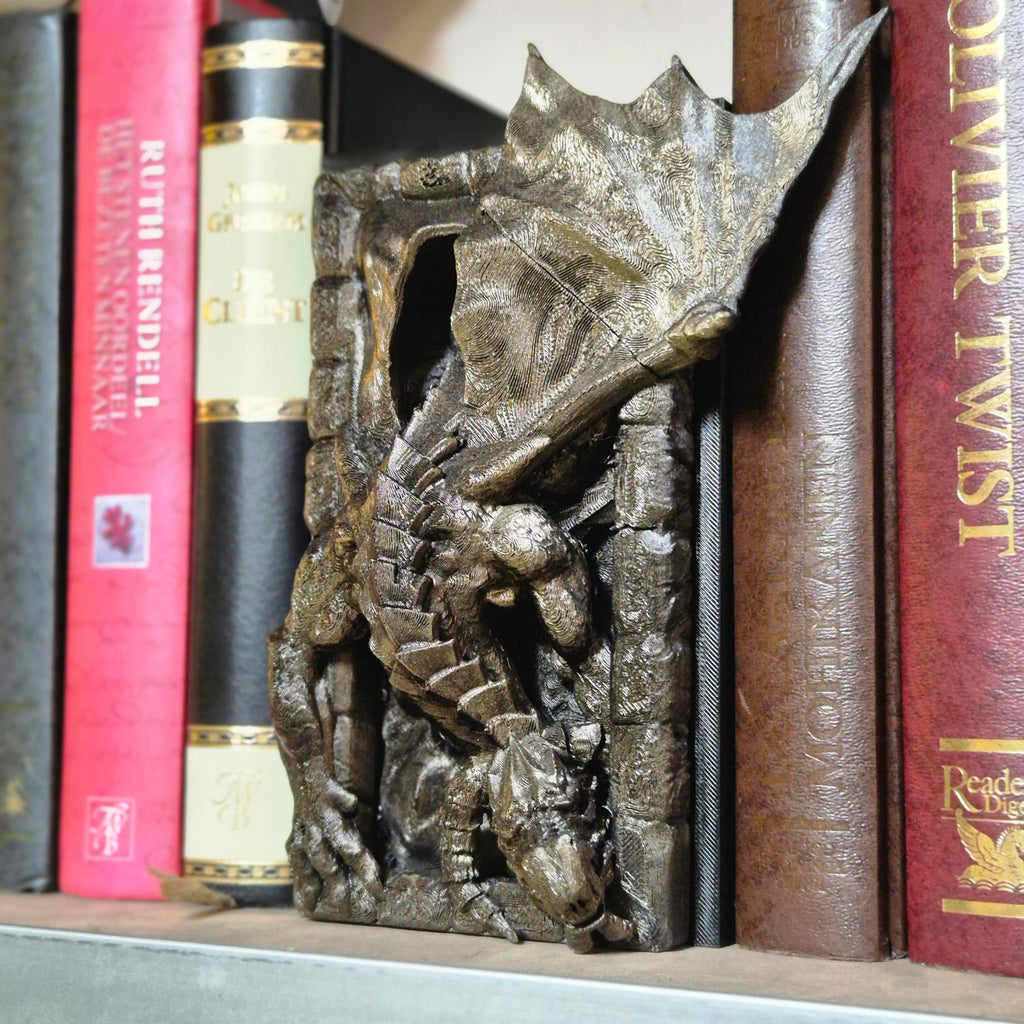 Dragon Adventure Book Nook - Climbing the Wall of Fantasy