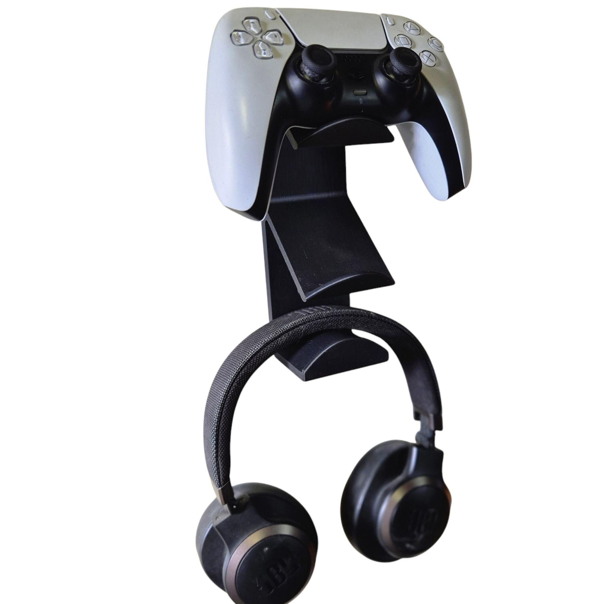Universal double Wall Mount Controller and Headset Mount, Xbox Series X/S, One controller, PS5 controller, Nintendo switch controller
