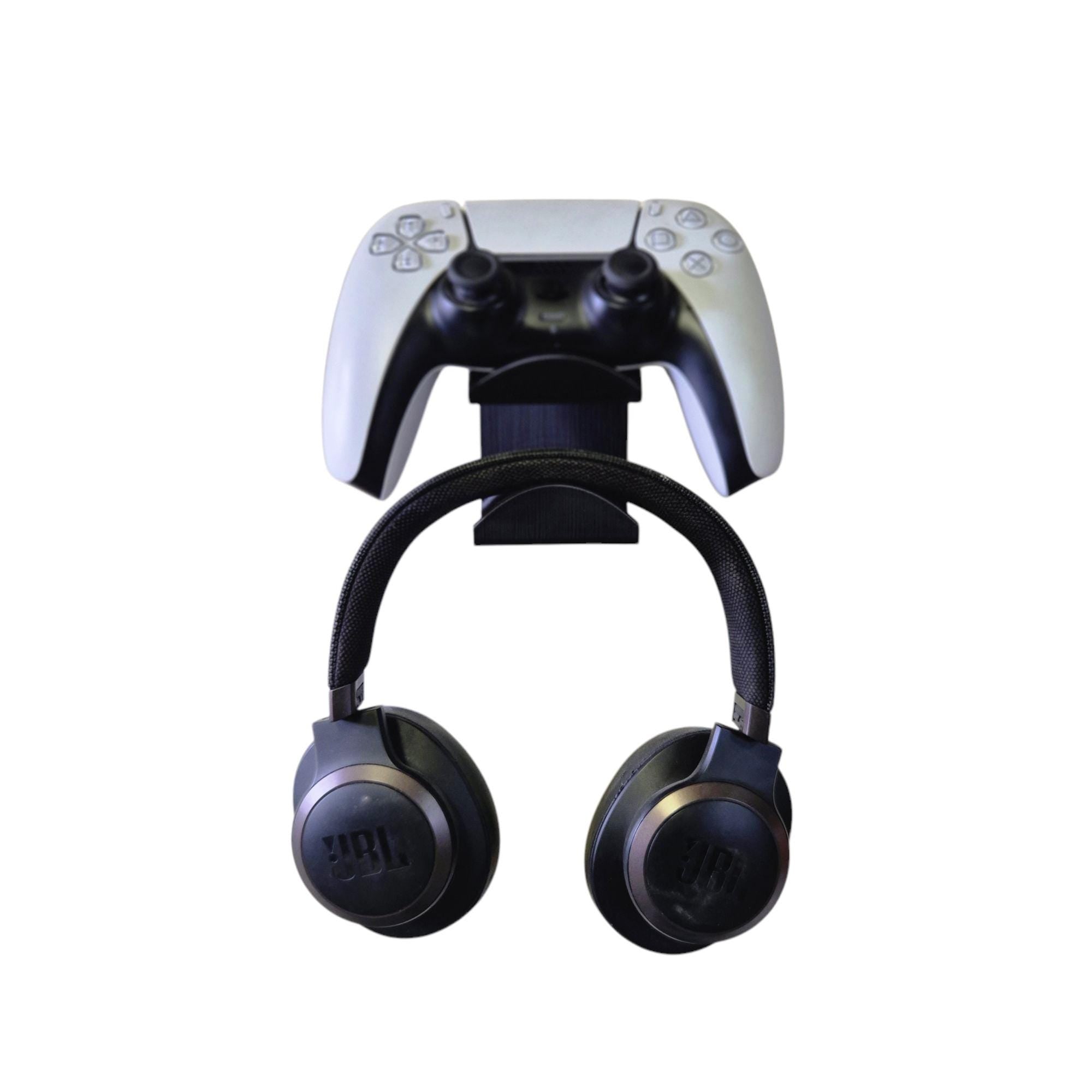 Universal Wall Mount Controller and Headset Mount, Xbox Series X/S, One controller, PS5 controller, Nintendo switch controller
