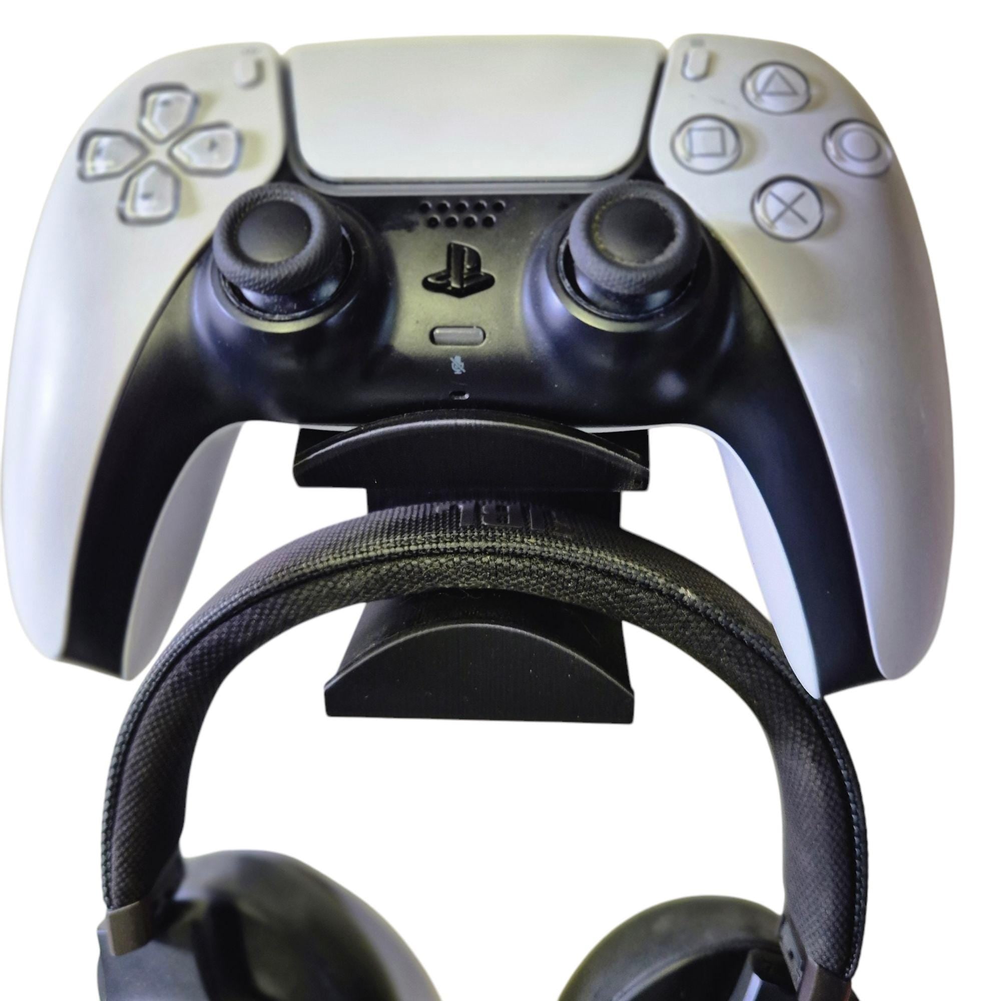 Universal Wall Mount Controller and Headset Mount, Xbox Series X/S, One controller, PS5 controller, Nintendo switch controller