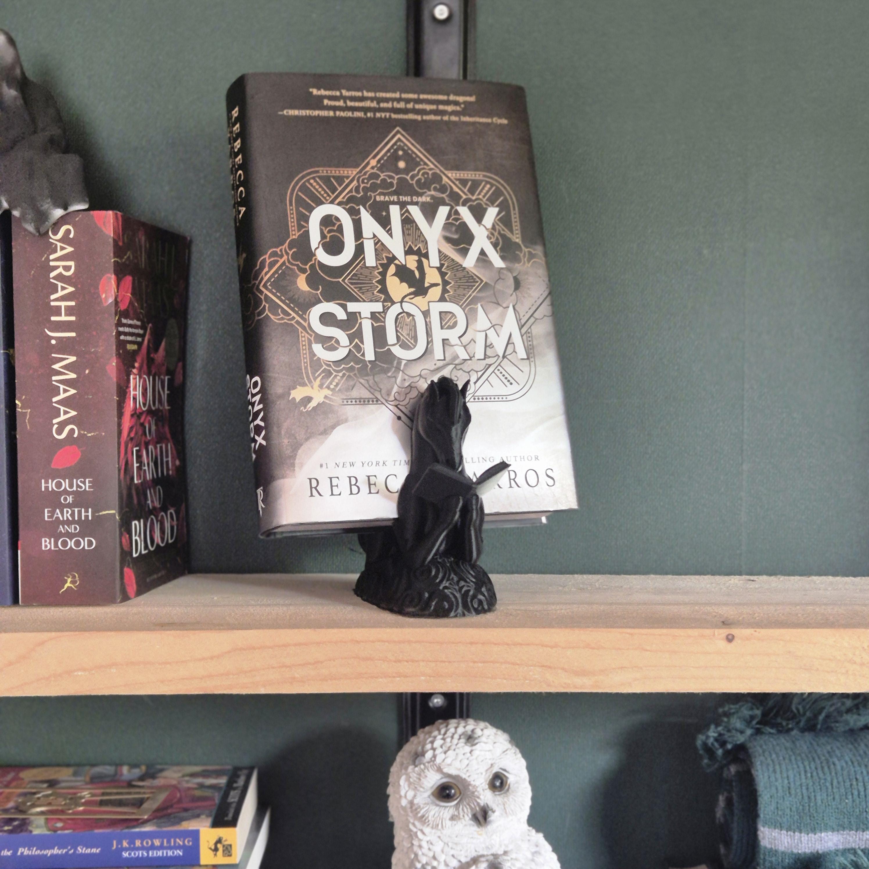 Tablet / Book holder pegasus - fantasy bookshelf decor lover gift