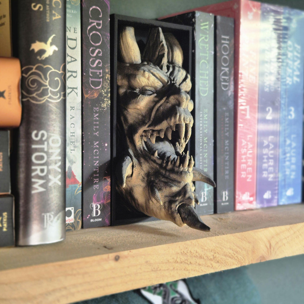 Diablo Book Nook - 3D Printed Lovecraftian Decor