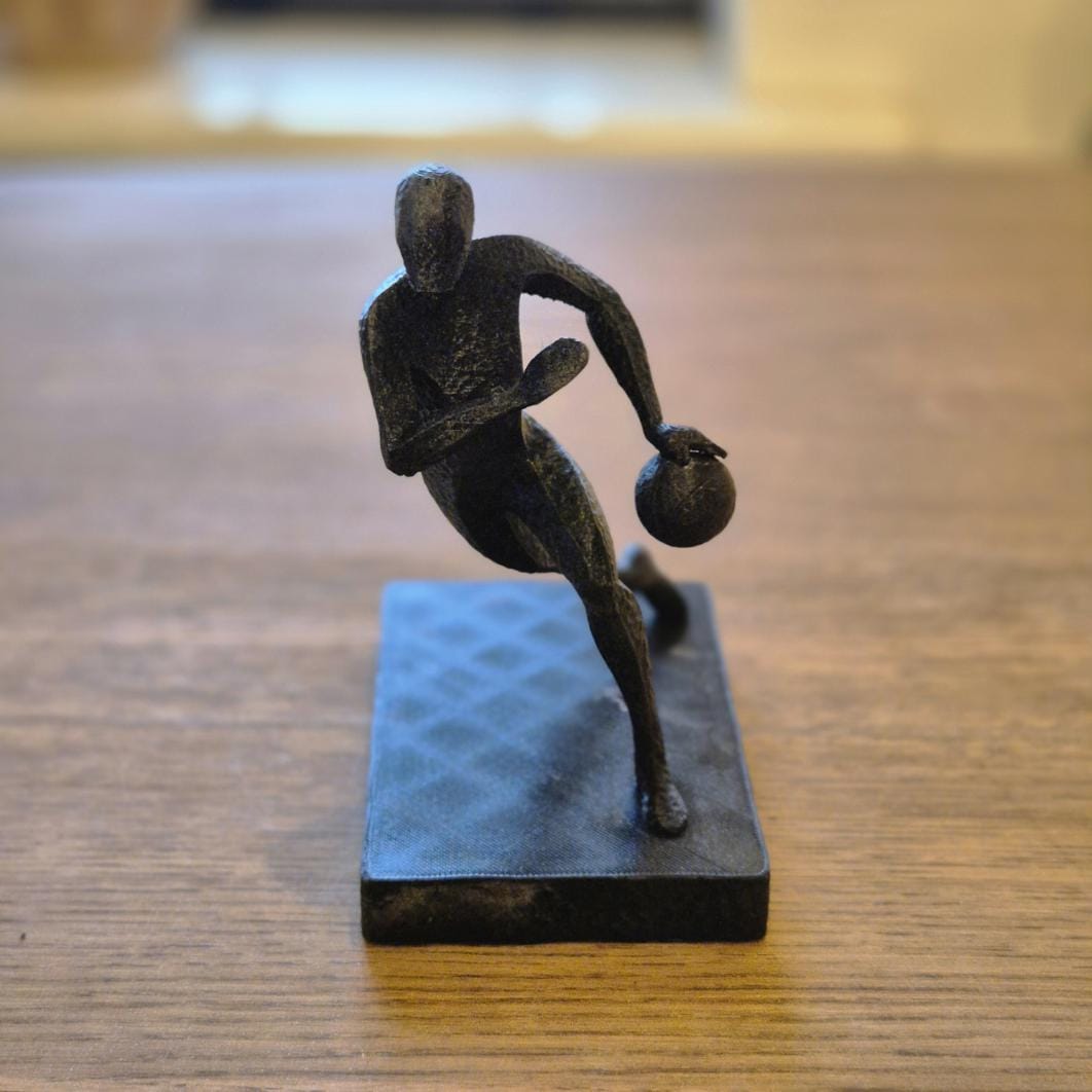Einzigartige abstrakte Figur – Basketballspieler Geschenk Bücherregal Home Desk Dekor