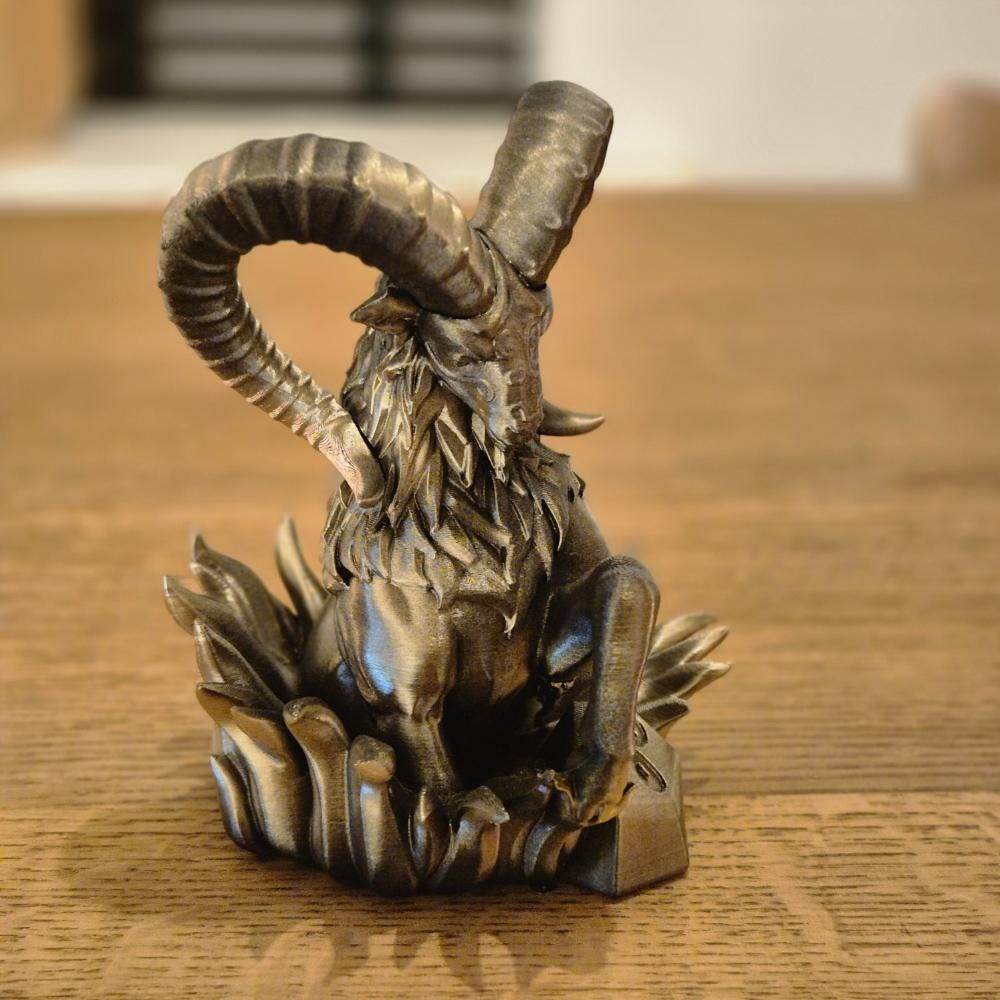Elegante Sternzeichen-Figur Widder – handgefertigte Astrologie-Kunst – Geburtstagsgeschenk