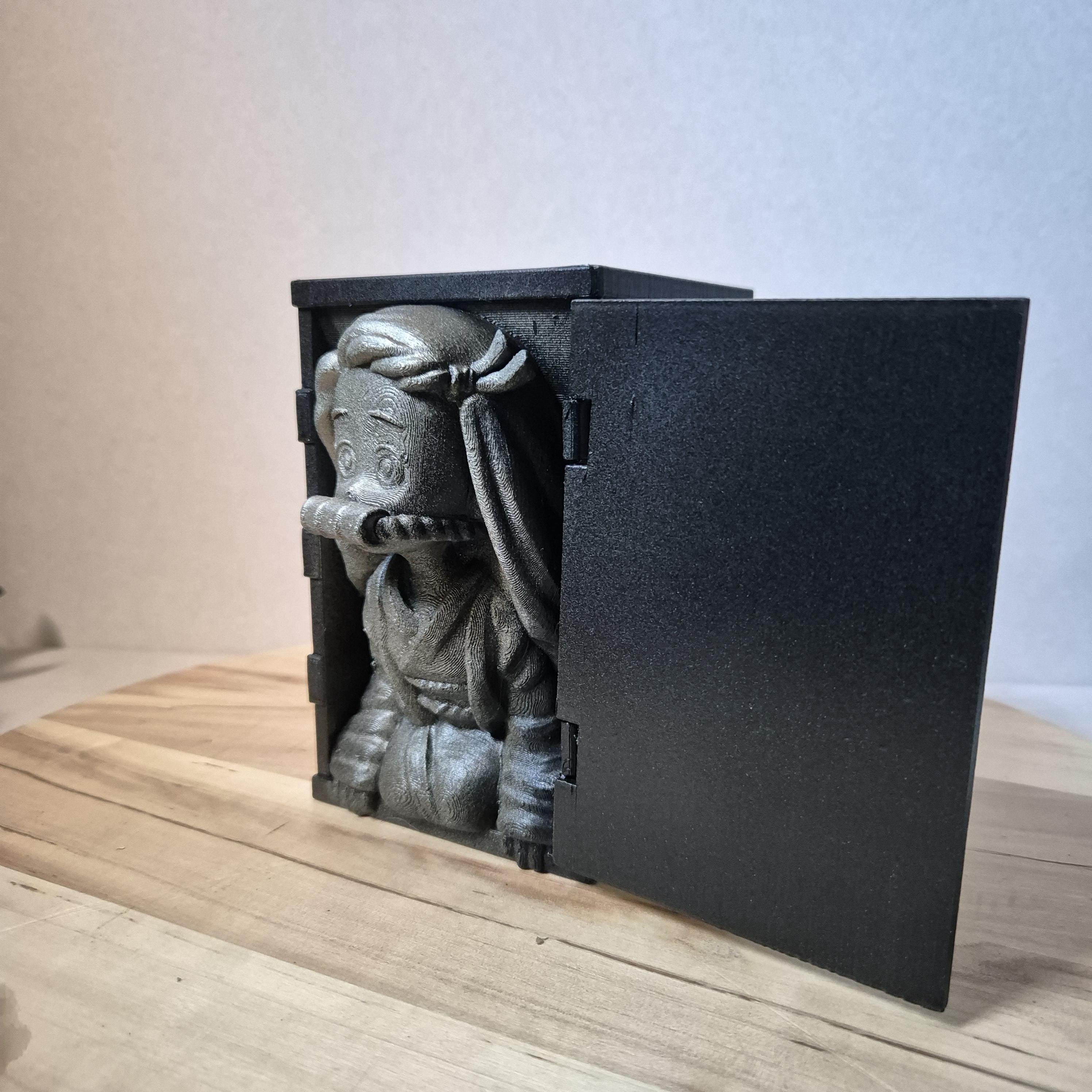 Nezuko Enchanting Girl in einer Book Nook Box – 15 x 8 x 8 cm