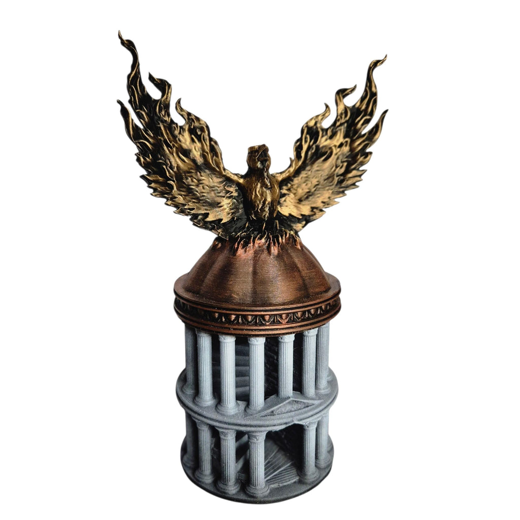 Phoenix Dice Tower - Dungeons &amp; Dragons Zubehör DnD Spiel
