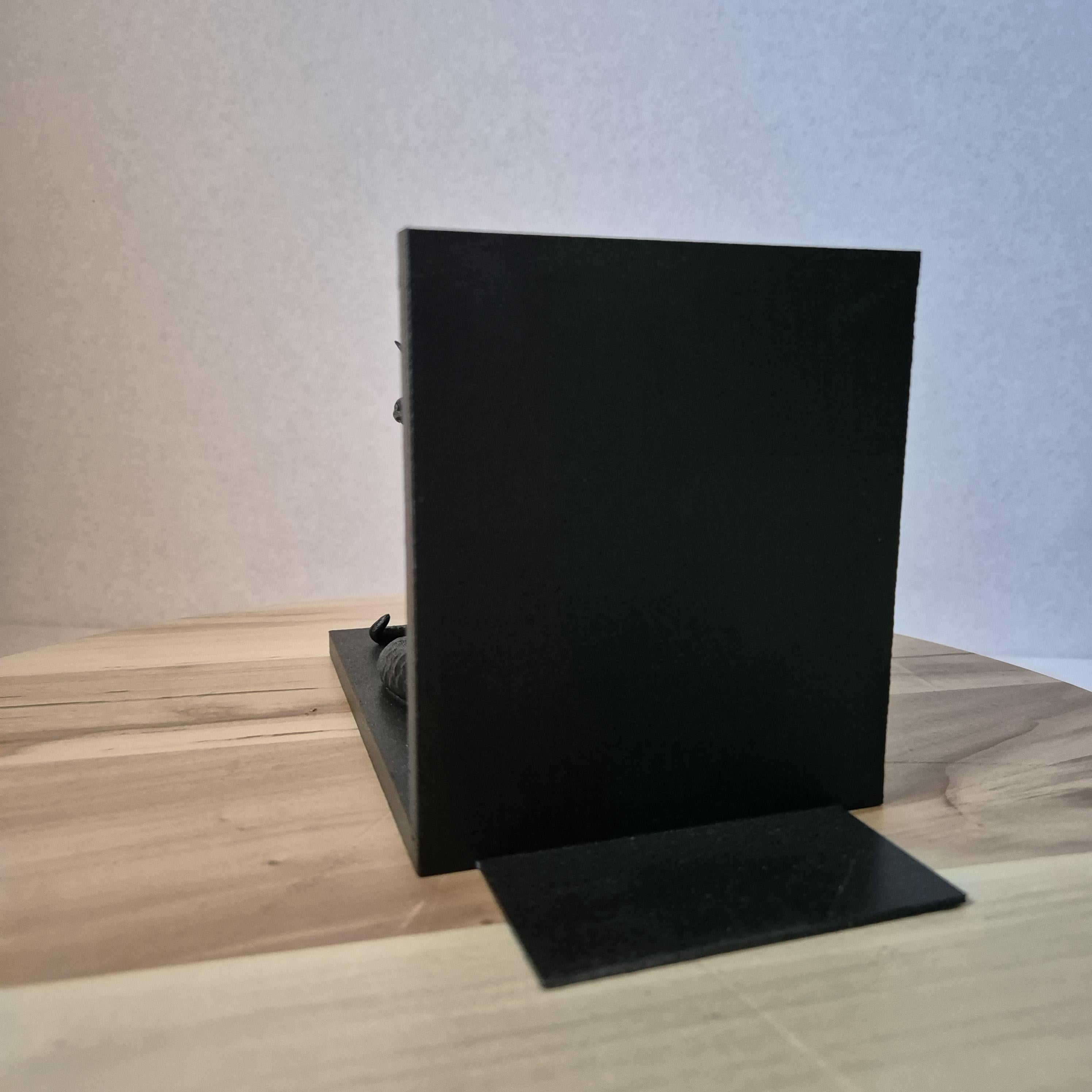 Mystische Drachen-Buchstütze – 20 x 12 x 12 cm – Einzigartiges und funktionales Dekor
