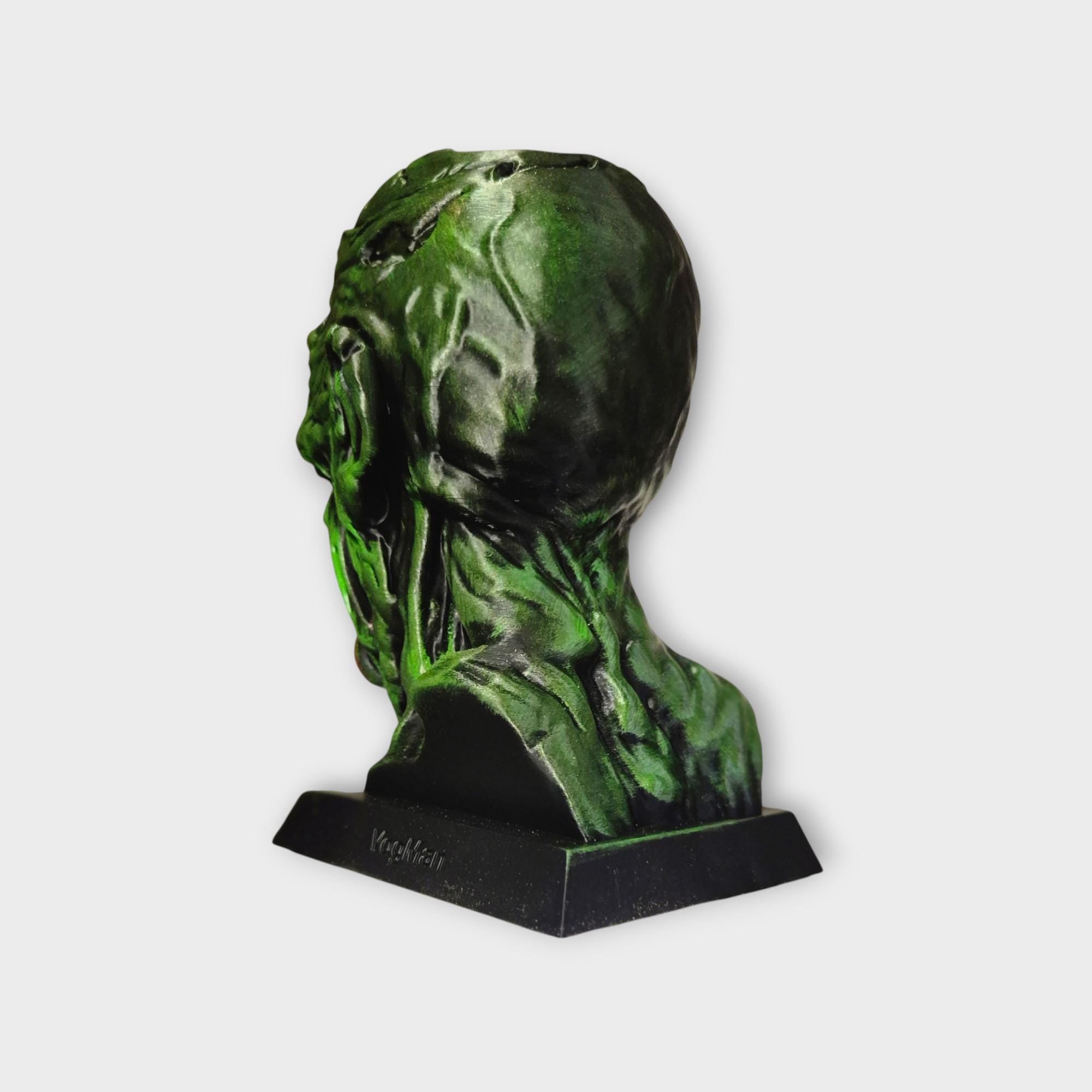 Zombiekopf Würfelturm - Dungeons &amp; Dragons Accessoire DnD Spiel
