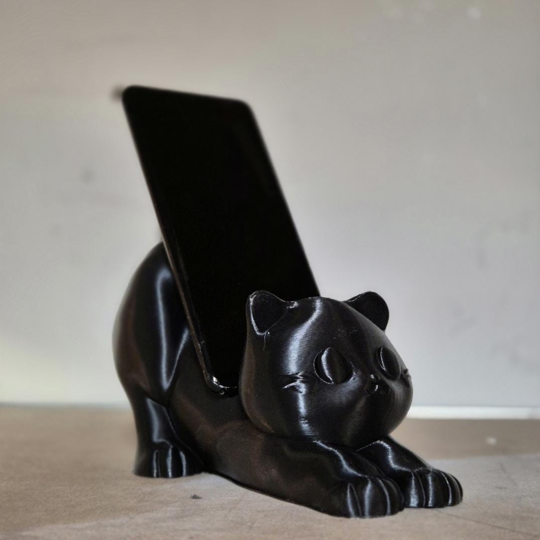 Niedlicher Katzen-Telefonhalter – perfekt niedlich und funktional