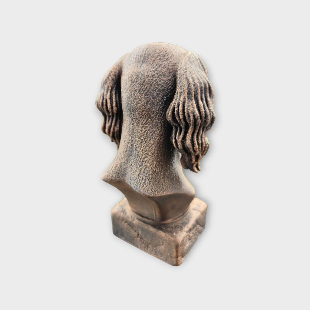 Büste einer Saluki-Statue – Wohndeko, Hundeliebhaber, Geschenk für ihn oder sie, handbemaltes Ornament