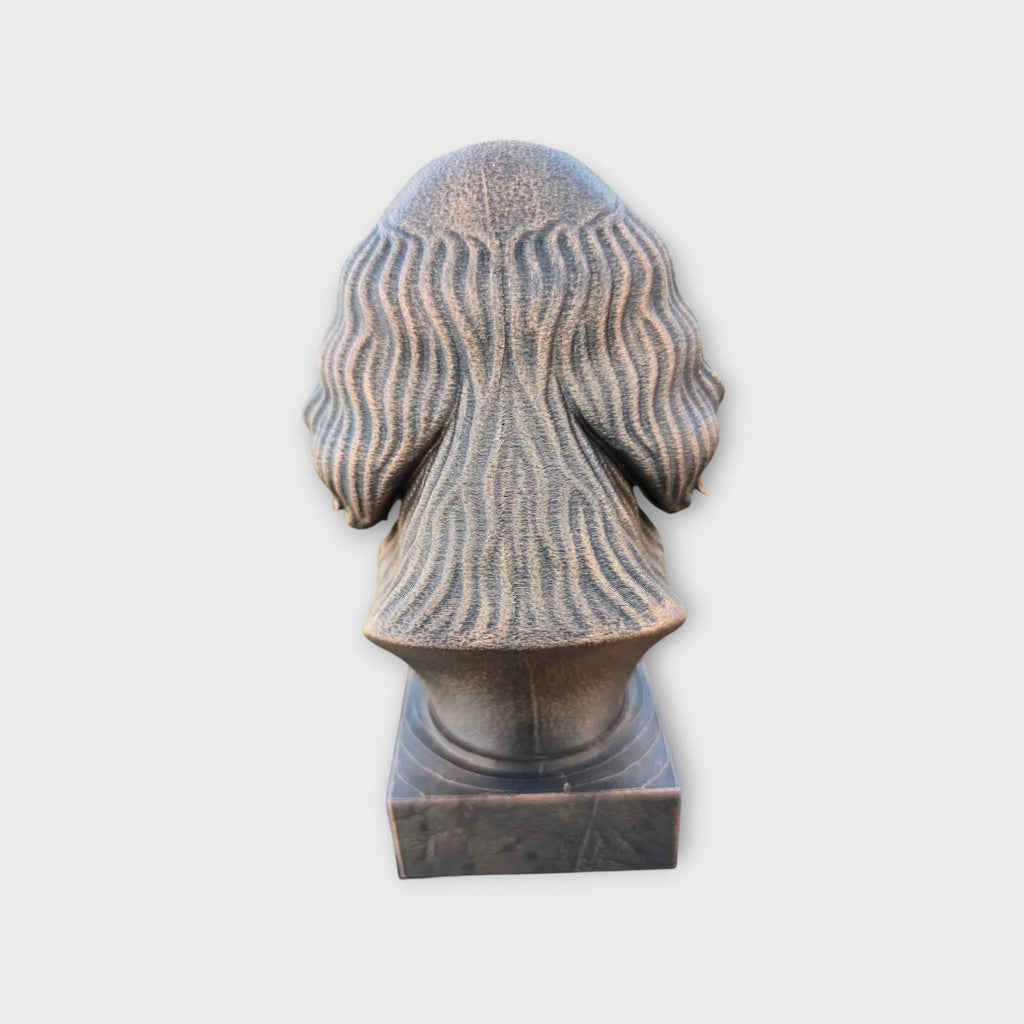Büste einer Setter-Statue – Wohndeko, Hundeliebhaber, Geschenk für ihn oder sie, handbemaltes Ornament