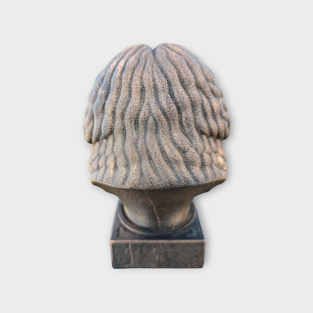 Büste einer Puli-Statue – Wohndeko, Hundeliebhaber, Geschenk für ihn oder sie, handbemaltes Ornament