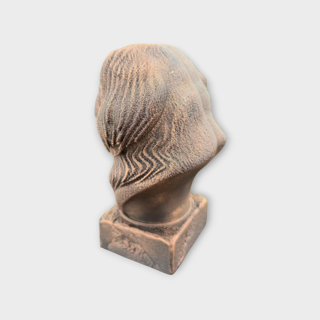 Büste einer Pekingese-Statue – Wohndeko, Hundeliebhaber, Geschenk für ihn oder sie, handbemaltes Ornament