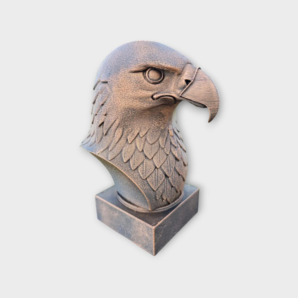 Büste einer Adlerstatue - Wohndekor-Liebhaber, Geschenk für ihn oder sie, handbemaltes Ornament