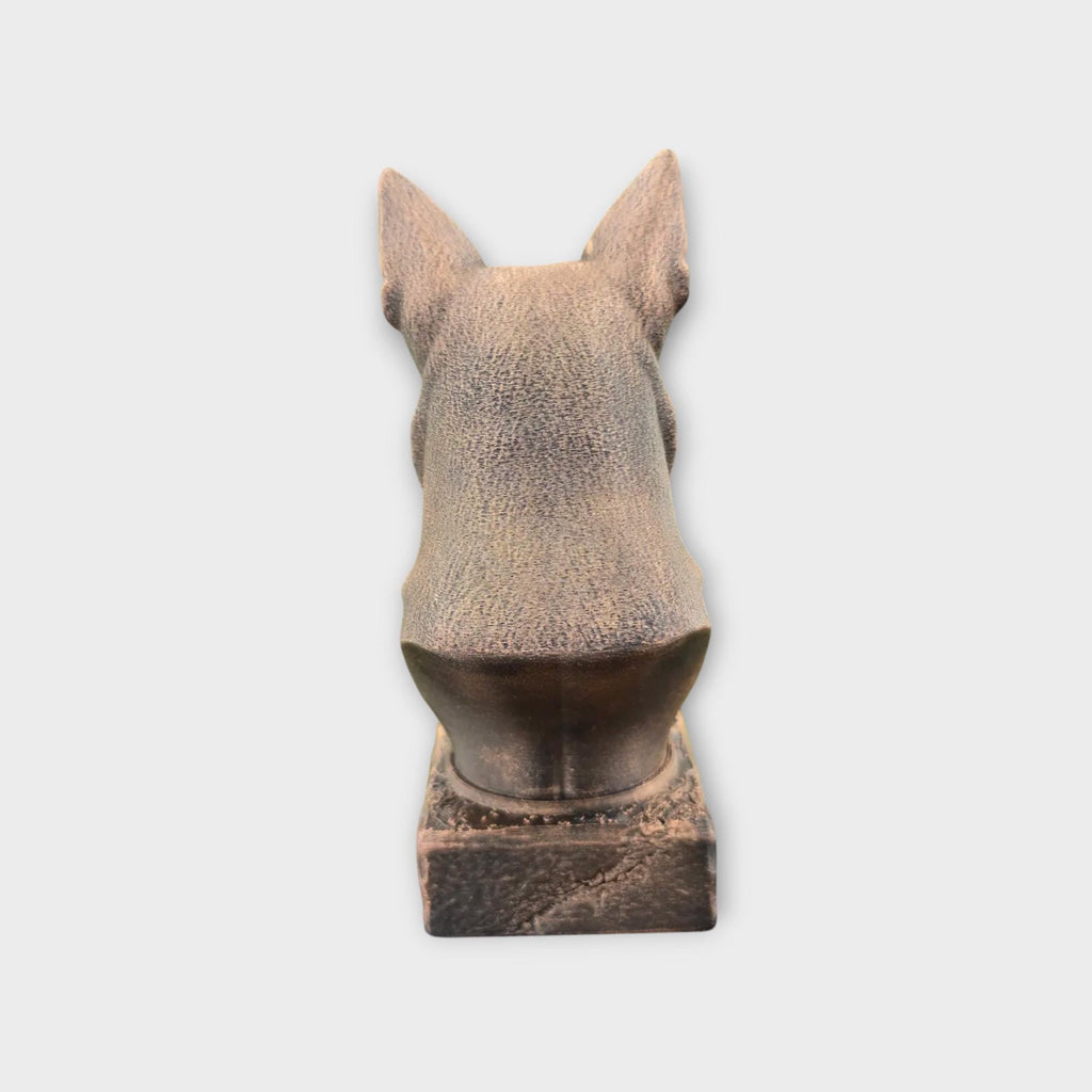 Büste einer Australian Kelpie Büste Hundestatue - Wohndeko Hundeliebhaber Geschenk für ihn ihr handbemaltes Ornament