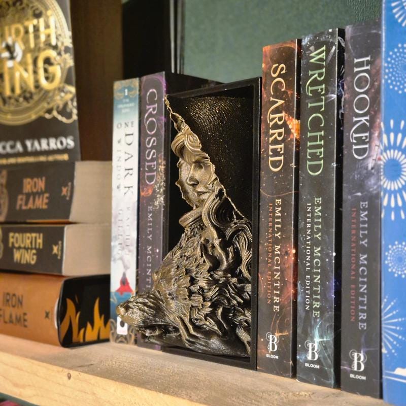 Rotkäppchen mit Wolf Enchantment Book Nook: Ein verführerisches und mystisches Leseparadies-Märchen
