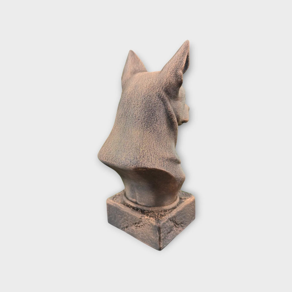 Büste einer Australian Kelpie Büste Hundestatue - Wohndeko Hundeliebhaber Geschenk für ihn ihr handbemaltes Ornament