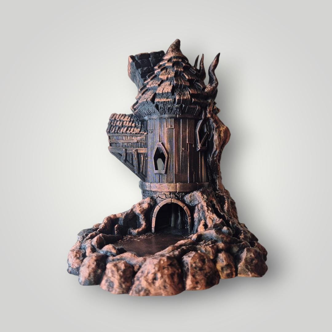 Wizards Home Würfelturm – Dungeons &amp; Dragons Zubehör DnD Spiel