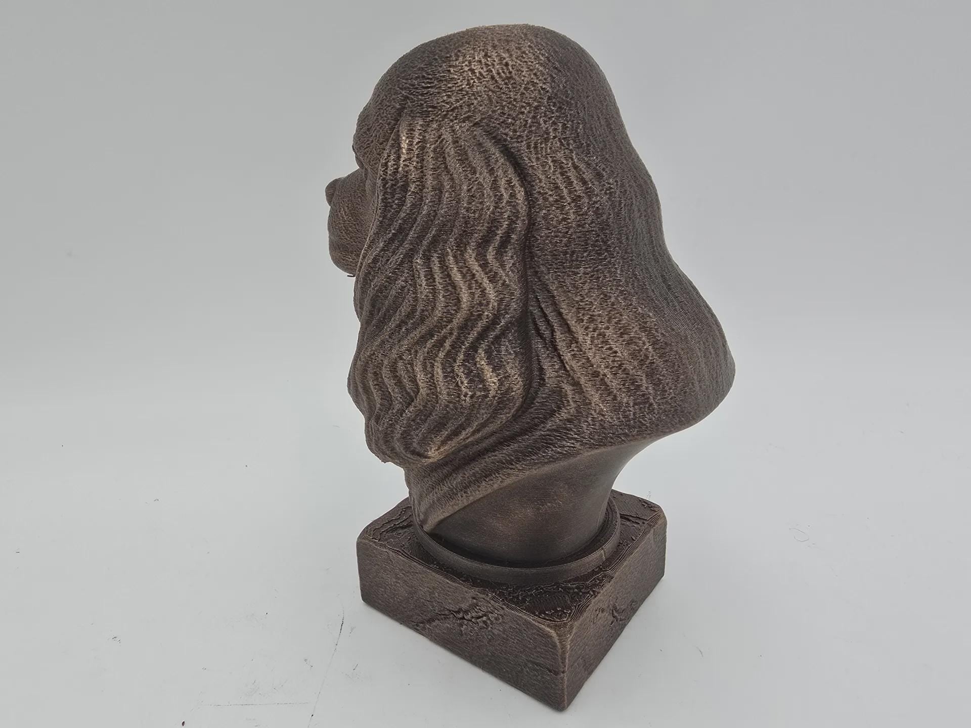 Büste einer amerikanischen Cocker Spaniel Büste Hundestatue - Wohndeko Hundeliebhaber Geschenk für ihn ihr handbemaltes Ornament