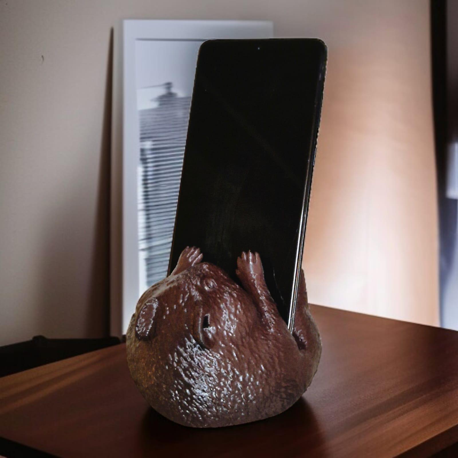 Entzückender Hamster-Telefonhalter – die süßeste Art, Ihr Telefon zu halten!