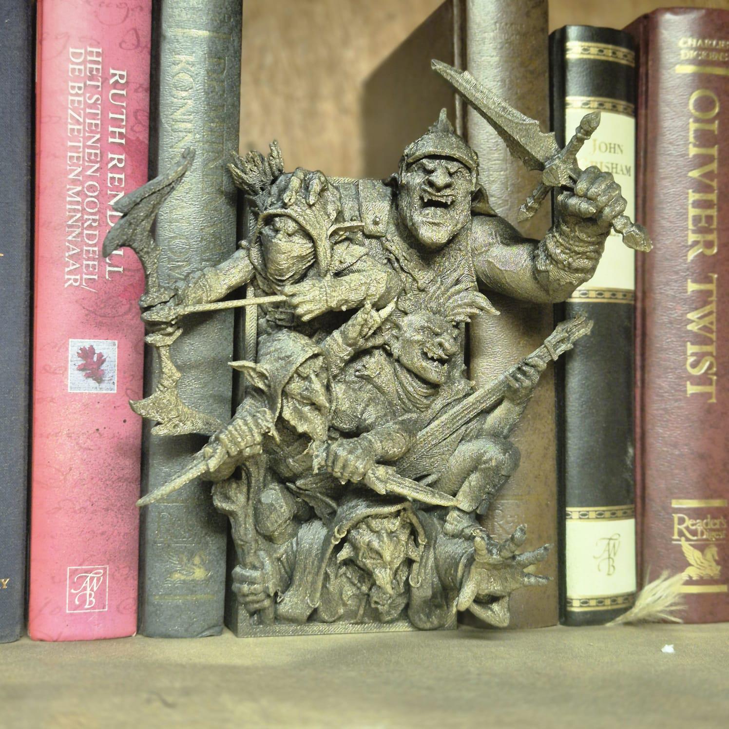 Goblin's Grotto – Book Nook Insert Bücherregal-Dekor