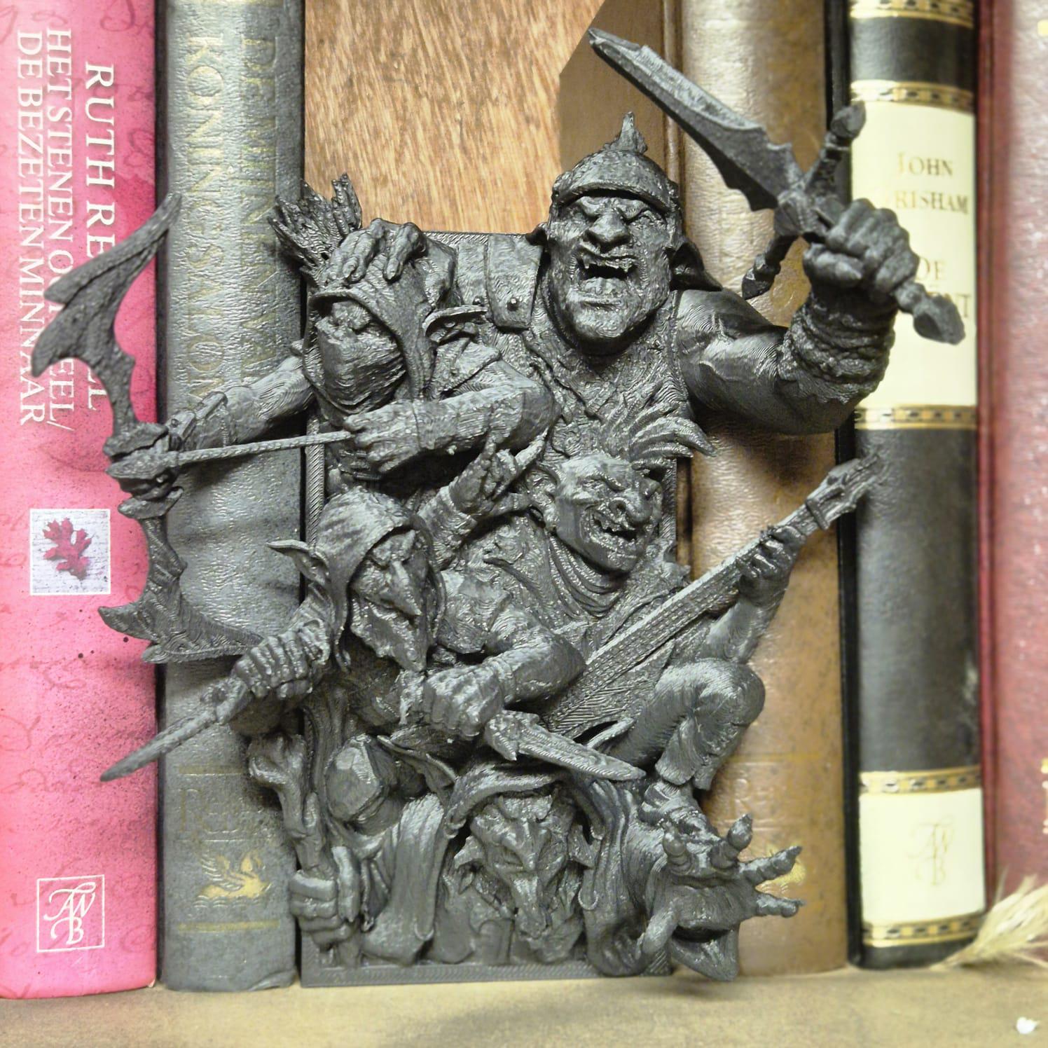Goblin's Grotto – Book Nook Insert Bücherregal-Dekor