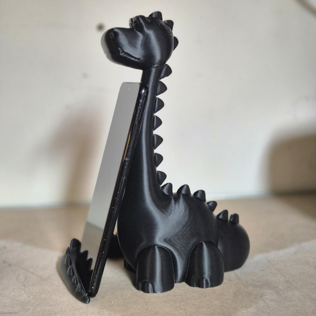 Dinosaurier-Telefonhalter: Brüllen Sie mit Stil in die prähistorische Ära