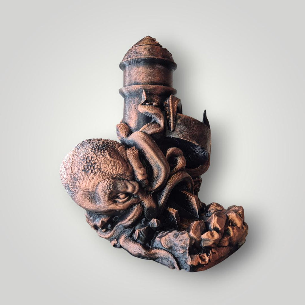 Oktopus auf Turm Würfelturm - Dungeons &amp; Dragons Zubehör DnD Spiel