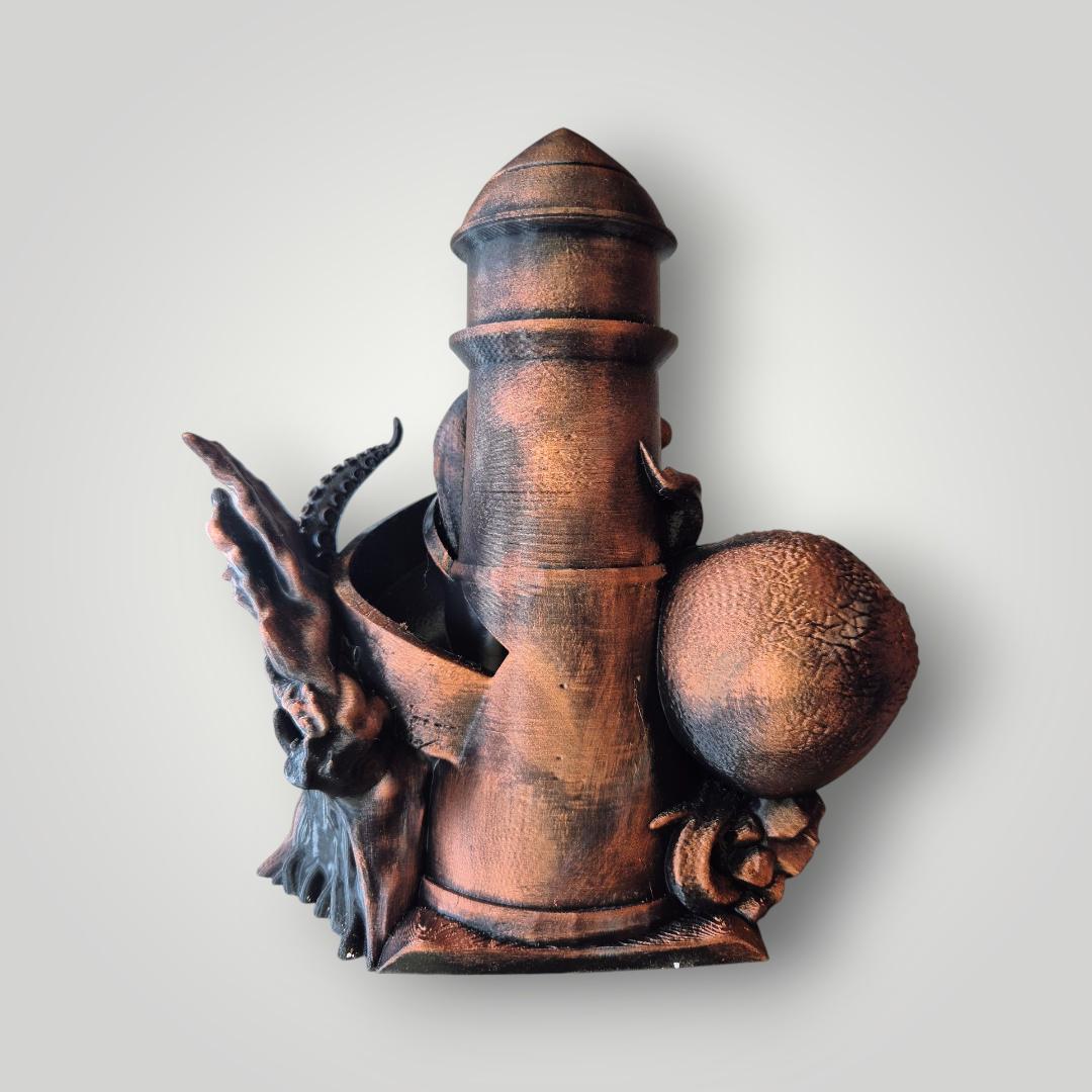 Oktopus auf Turm Würfelturm - Dungeons &amp; Dragons Zubehör DnD Spiel