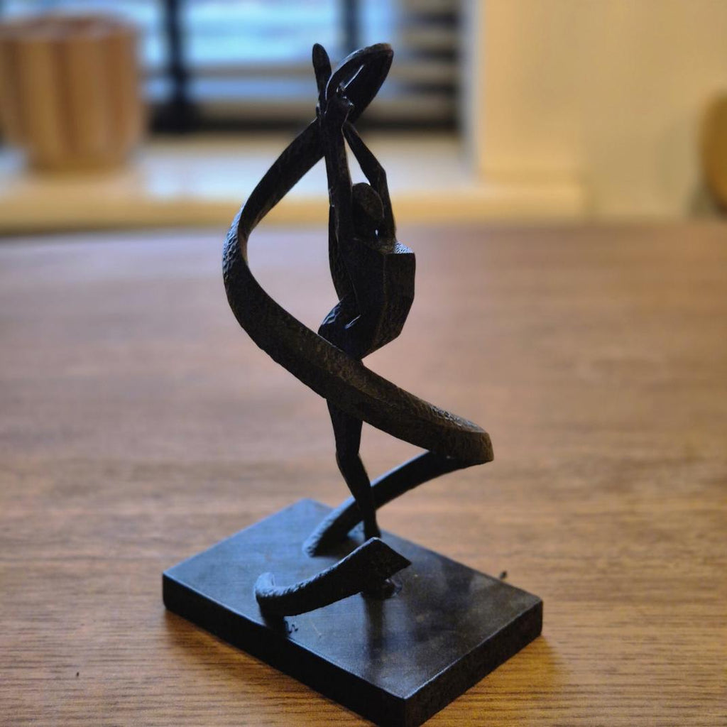Einzigartige abstrakte Figur – Gymnastik-Geschenk, Bücherregal, Schreibtisch-Dekoration