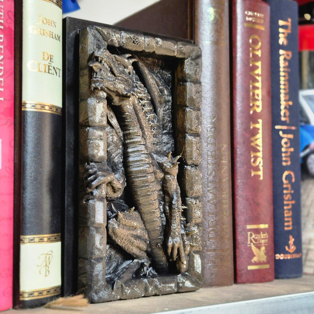 Fantasy Dragon Wandbuch Nook - 3D-gedruckter Kletterer