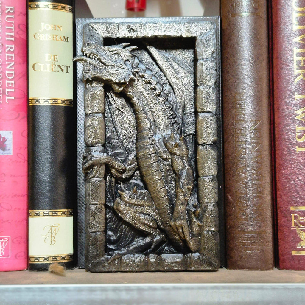 Fantasy Dragon Wandbuch Nook - 3D-gedruckter Kletterer