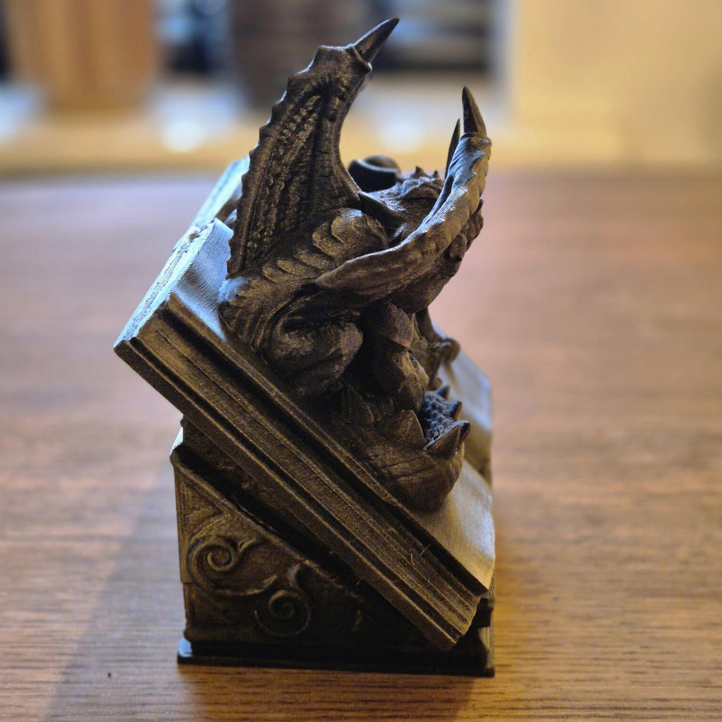 Magical Realms: 'My Favorite Book' Fantasy-Themed Figurine Bookshelf Bookend Decor