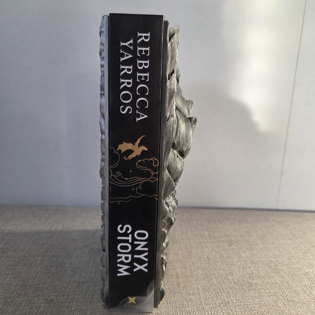 Custom book Fourth Wing | Iron flame | Onyx storm |  - Handpainted