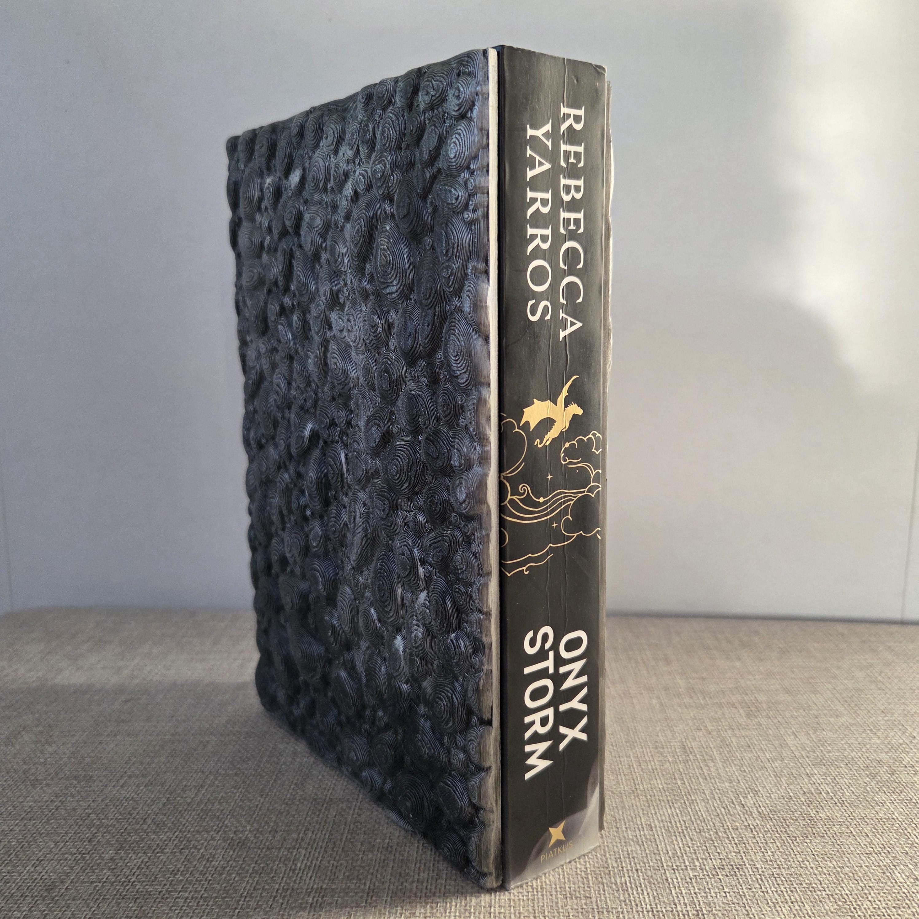 Custom book Fourth Wing | Iron flame | Onyx storm |  - Handpainted
