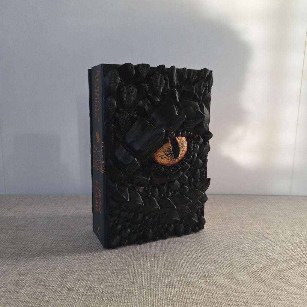 Custom book Fourth Wing | Iron flame | Onyx storm |  - Handpainted