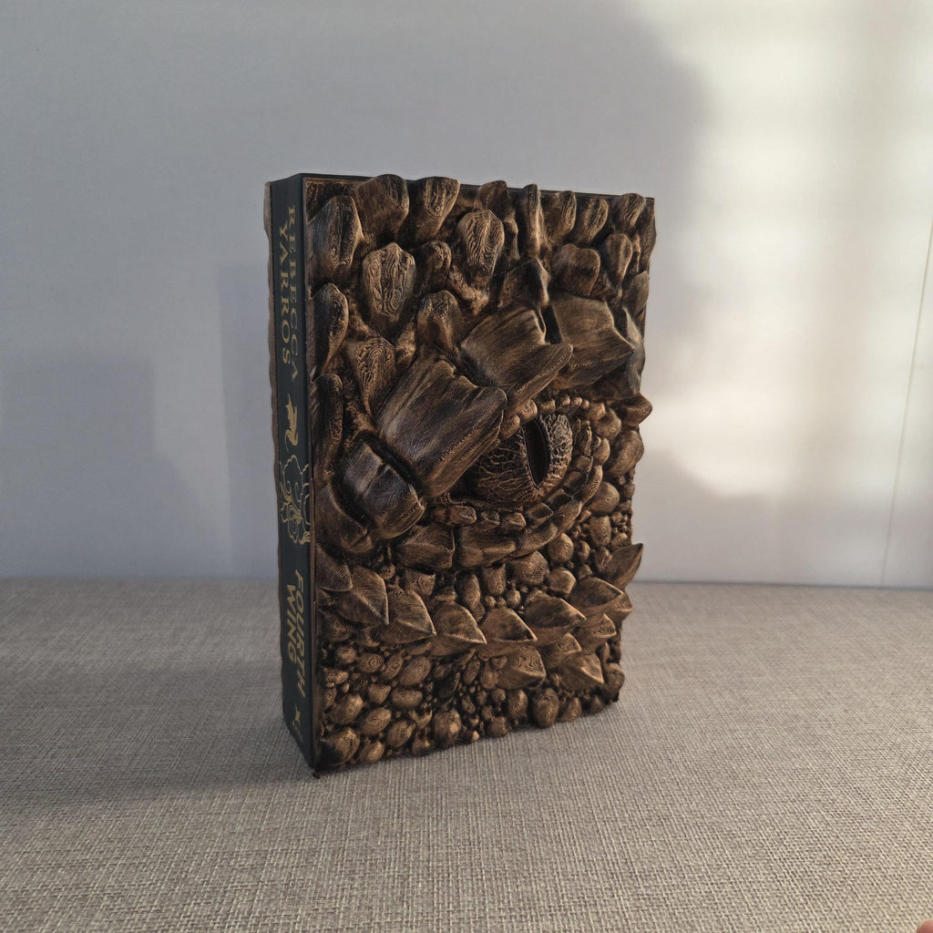 Custom book Fourth Wing | Iron flame | Onyx storm |  - Handpainted