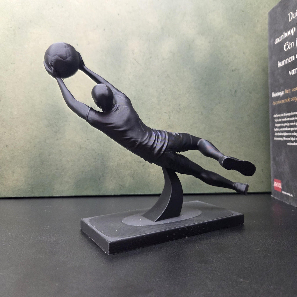 Soccer Goalkeeper Statue | Football Goalie Gift | Goalkeeper Sculpture | Soccer Player Decor | Football Gift for Him | Sports Decor
