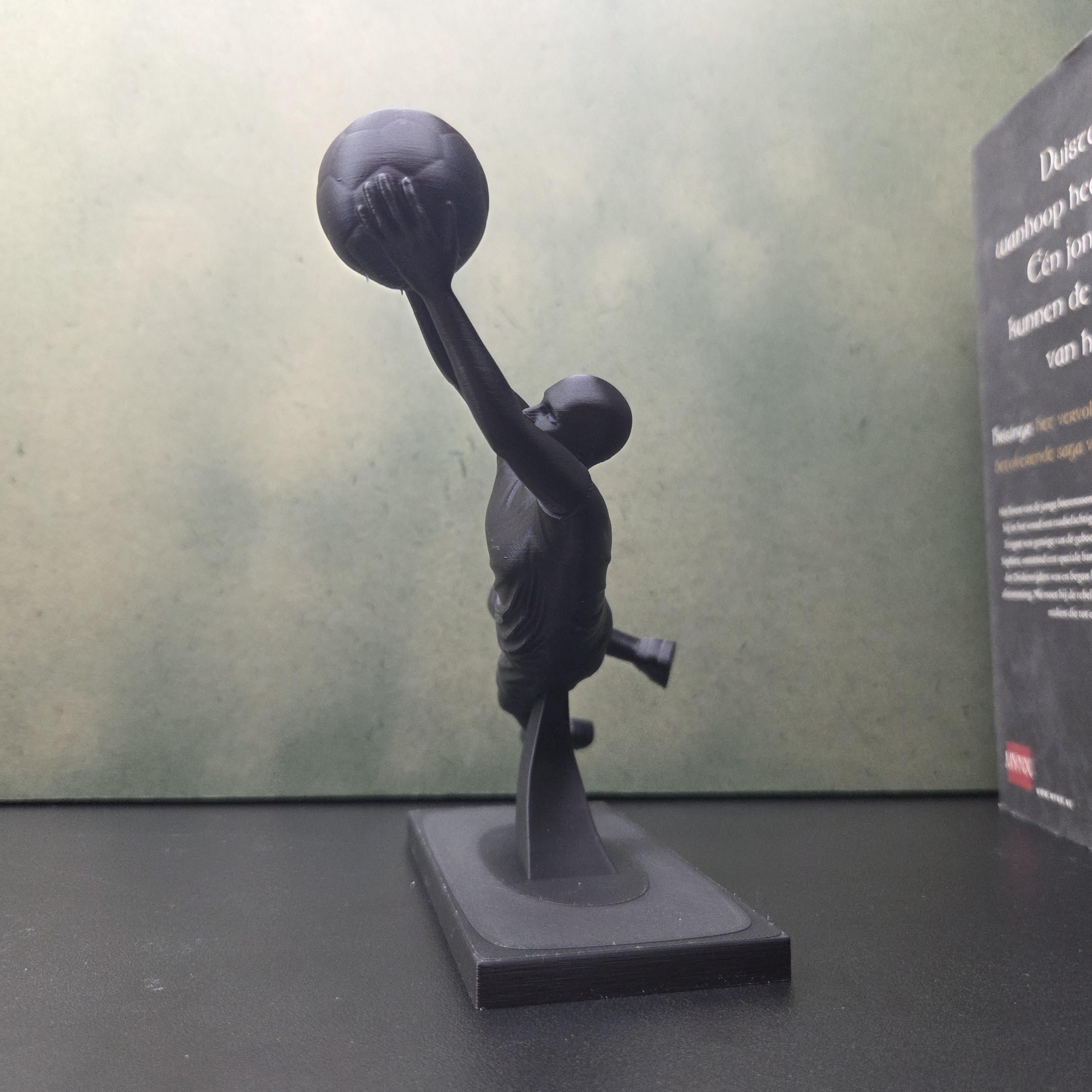 Soccer Goalkeeper Statue | Football Goalie Gift | Goalkeeper Sculpture | Soccer Player Decor | Football Gift for Him | Sports Decor