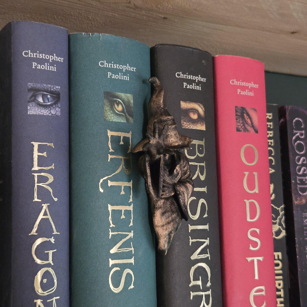 Fantasy Witch Book Hugger – Magical Bookshelf Decor | Witch Shelf Companion | Book Nook Accessory | Gift for Fantasy Book Lovers