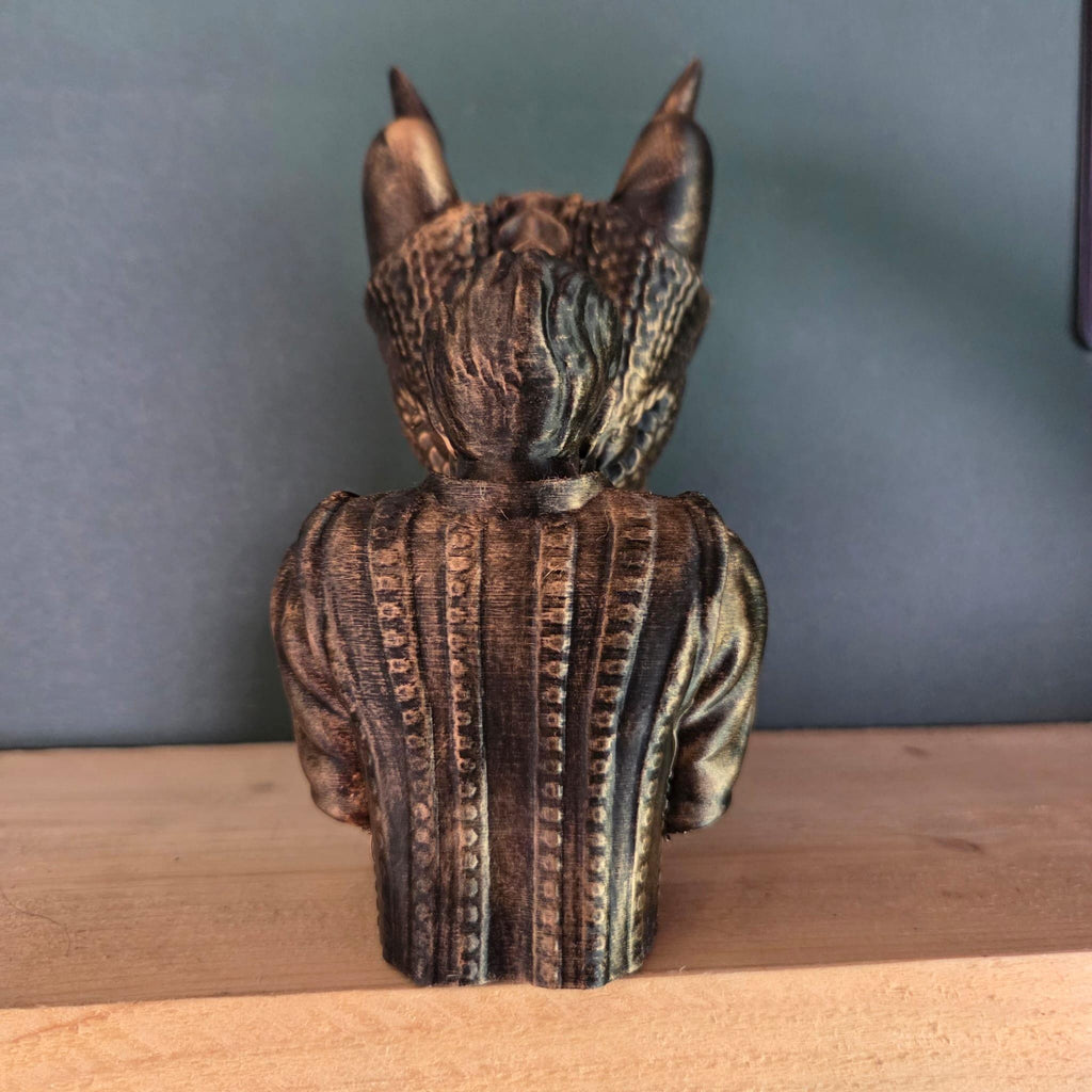 Dragon Bond Sculpture with woman - dragon rider – Fantasy Dragon Statue – Gothic Bookish Decor – Romantic Fantasy Gift – 3D Printed Figurine