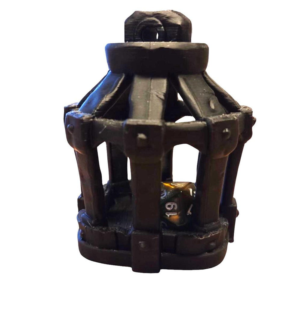Dice Jail Dice Prison – Naughty Dice Holder for DnD & Tabletop RPGs – Funny Dice Punishment Cage – Dungeon Master Accessory