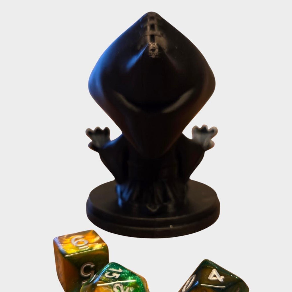 Grim Reaper Dice Holder – Death Dice Guardian for DnD & Tabletop RPGs – Gothic Dice Display – Dungeon Master Accessory