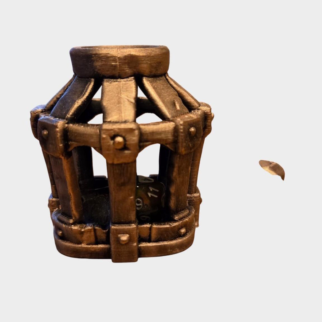 Dice Jail Dice Prison – Naughty Dice Holder for DnD & Tabletop RPGs – Funny Dice Punishment Cage – Dungeon Master Accessory