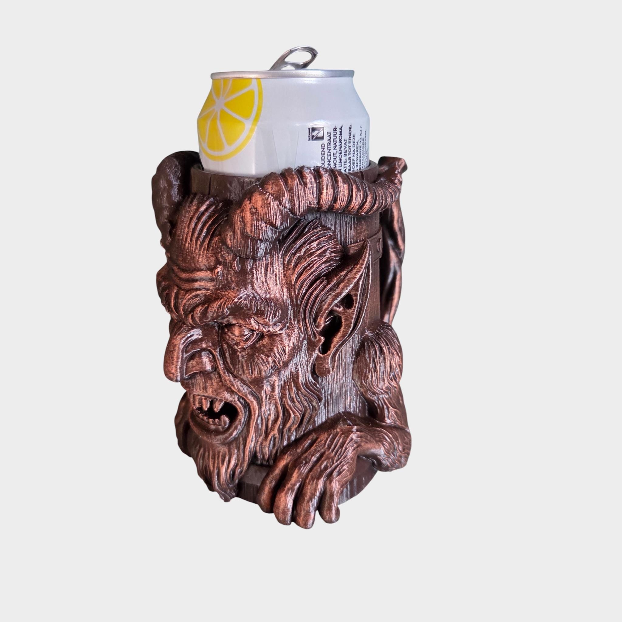 Servile - Krampus Can Holder Mug – Fantasy Tankard for 330 ml and 500 ml (12 oz / 16–16.9 oz) Cans | Perfect for DND and Tabletop Gaming