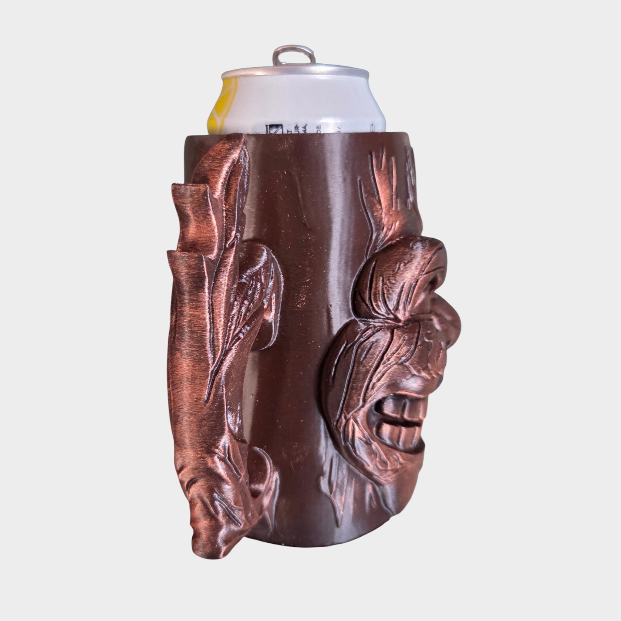 Troll face Can Holder Mug – Fantasy Tankard for 330 ml and 500 ml (12 oz / 16–16.9 oz) Cans | Perfect for DND and Tabletop Gaming