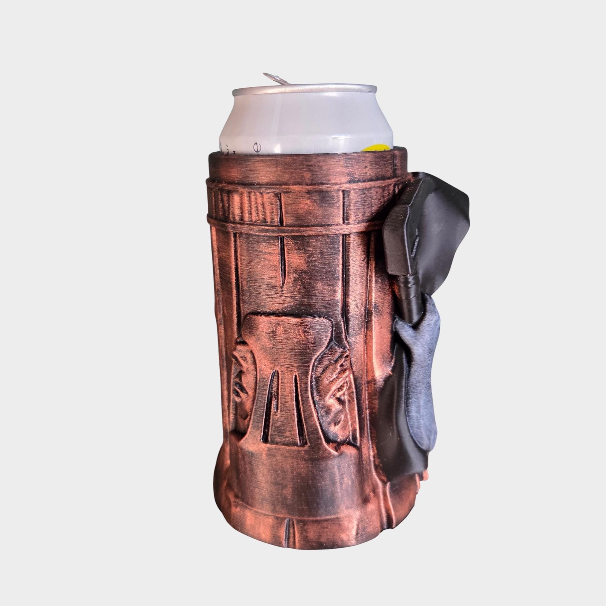 Grim reaper Can Holder Mug – Fantasy Tankard for 330 ml and 500 ml (12 oz / 16–16.9 oz) Cans | Perfect for DND and Tabletop Gaming